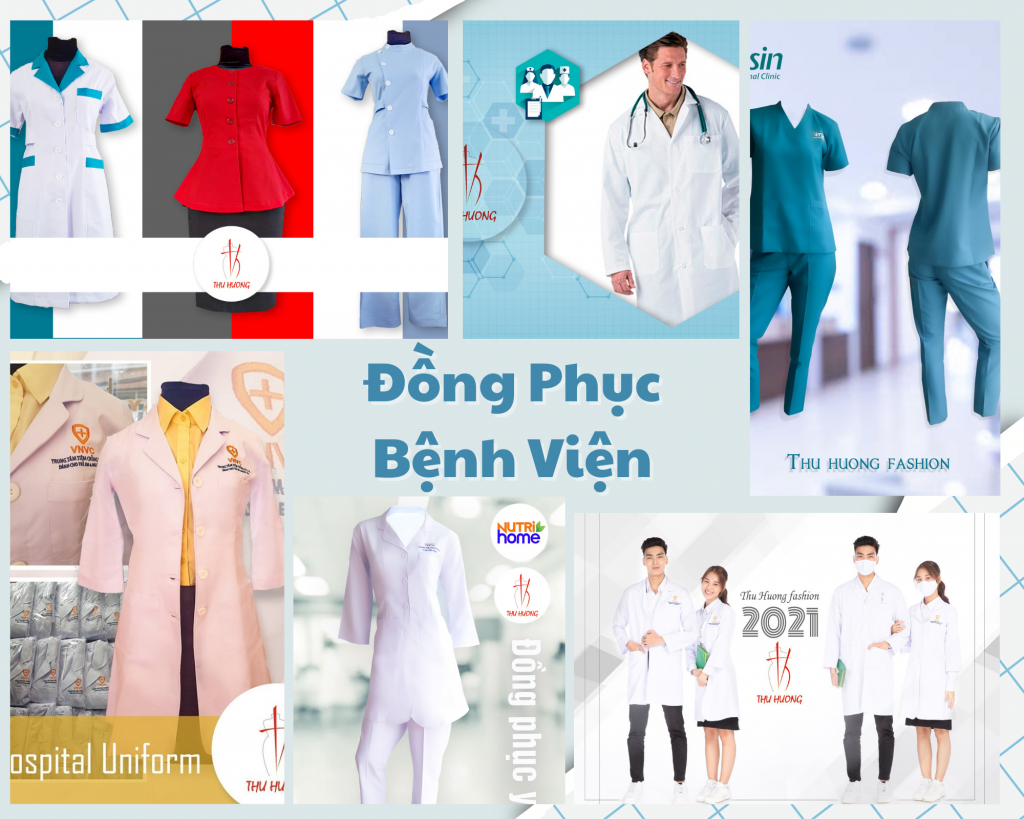 Đồng phục các bệnh viện Thu Hương Fashion