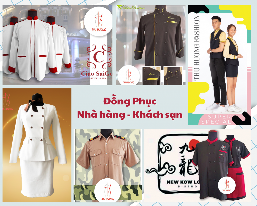 Đồng phục nhà hàng Thu Hương Fashion